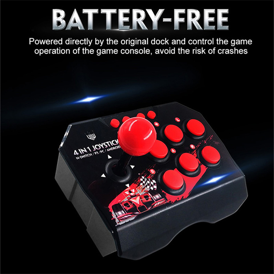 GAMINJA 4-in 1 ゲームジョイスティック 3 メ - Arcade Game Jackpot のレビューと価格
