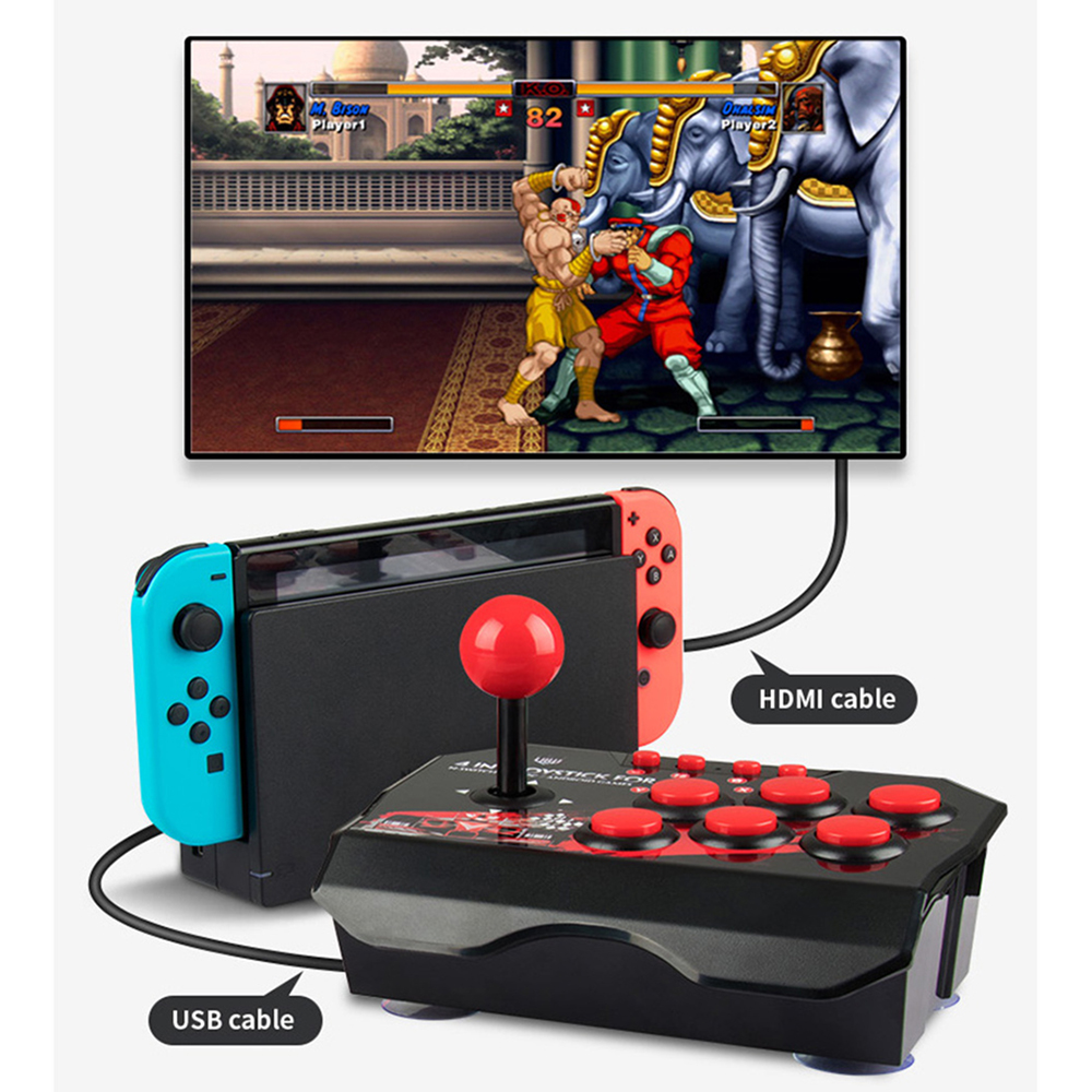 GAMINJA 4-in 1 ゲームジョイスティック 3 メ - Arcade Game Jackpot のレビューと価格