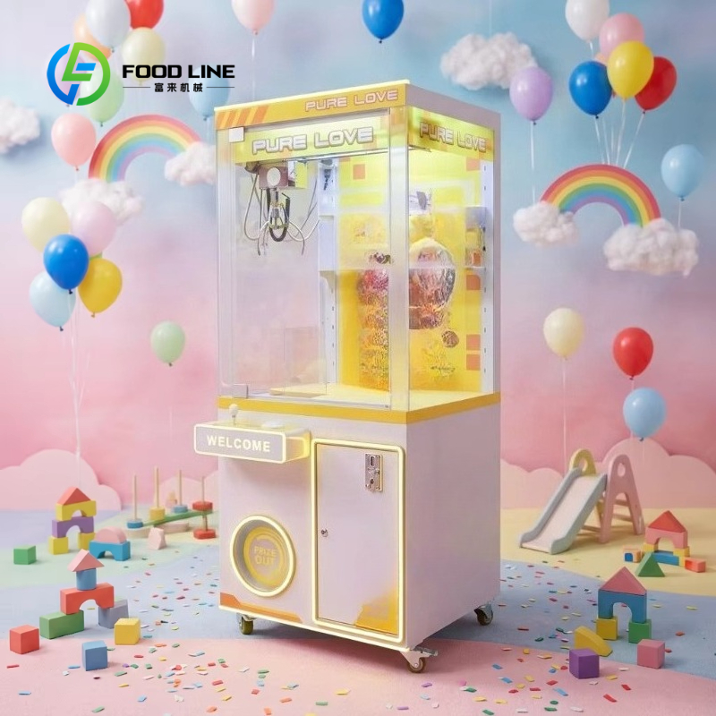カスタマイズ可能な自動クレーンゲーム機、コイン式ぬいぐるみ獲 - Arcade Vending & Laundry のレビューと価格