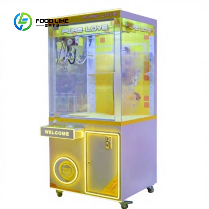 カスタマイズ可能な自動クレーンゲーム機、コイン式ぬいぐるみ獲 - Arcade Vending & Laundry のレビューと価格