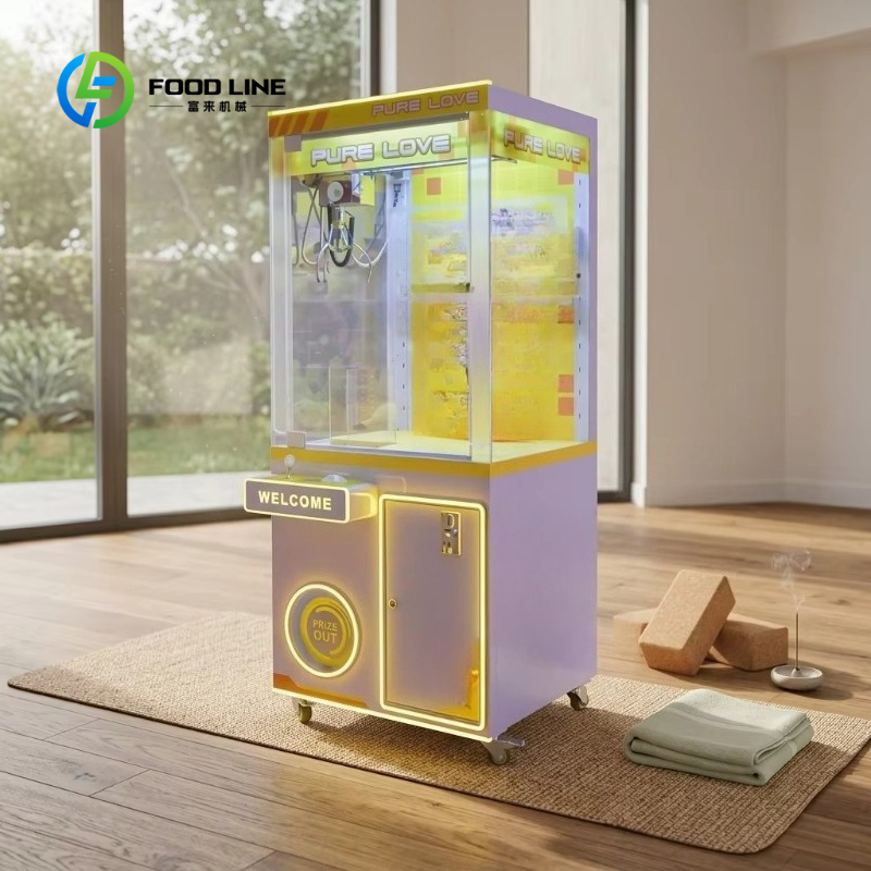カスタマイズ可能な自動クレーンゲーム機、コイン式ぬいぐるみ獲 - Arcade Vending & Laundry のレビューと価格